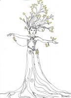 Gold Leaf Dryad